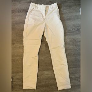 ⚪️CREAM WHITE SKINNY SLACKS⚪️